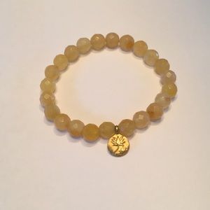Satya Yellow Stretch Bracelet